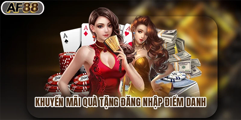 Khuyến mãi quà tặng đăng nhập điểm danh