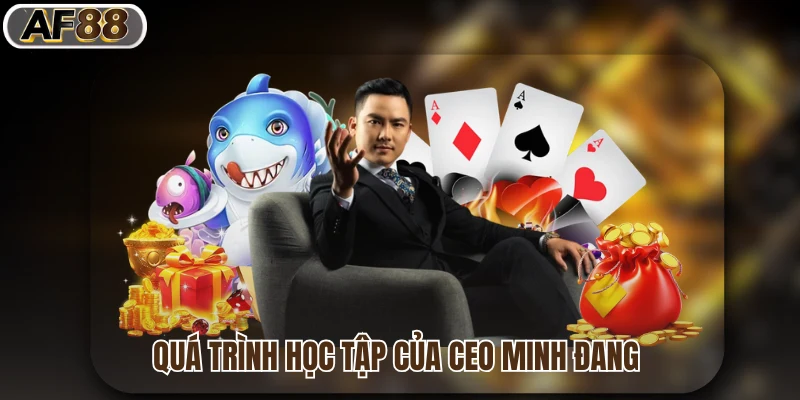 Quá trình học tập của CEO Minh Đang 