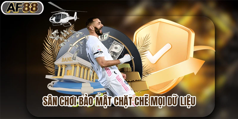 Sân chơi bảo mật chặt chẽ mọi dữ liệu